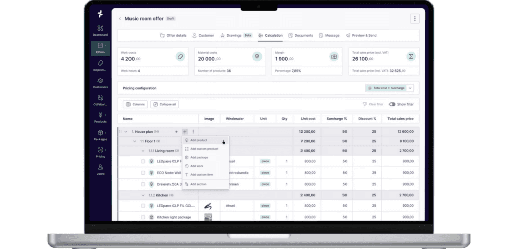 Dator med SmartCraft Spark