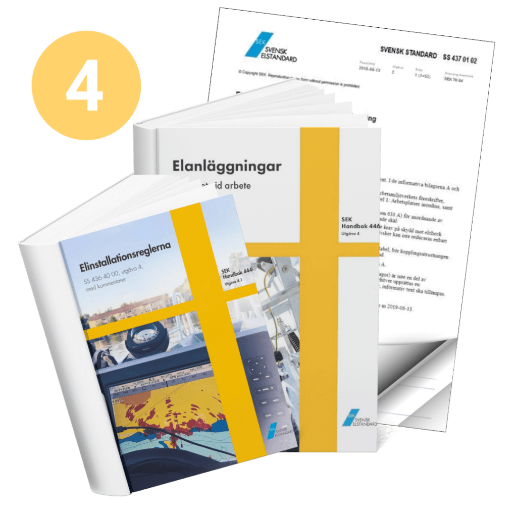 Baspaketet två böcker och en standard